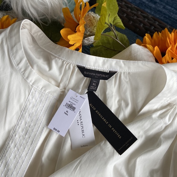 BR Poplin Smock Dress NWT - Picture 10 of 12